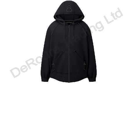 Hoody - UTW Zip - Black