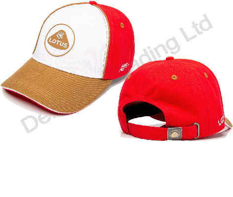 White & Red Cap