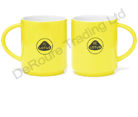 Lotus Roundel Mug - Yellow