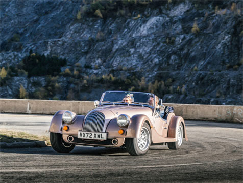 Morgan Plus Four A sports car at Heart