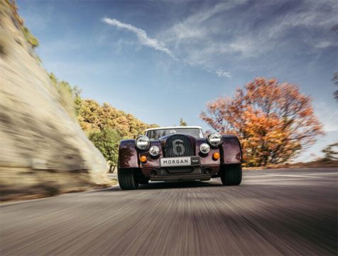 Morgan Plus Six A sports car at Heart