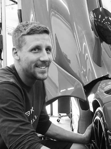Olly Sutton - McLaren Technician